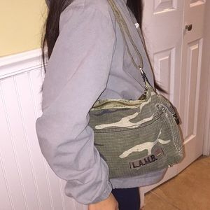 L.A.M.B. For LeSportsac camouflage purse